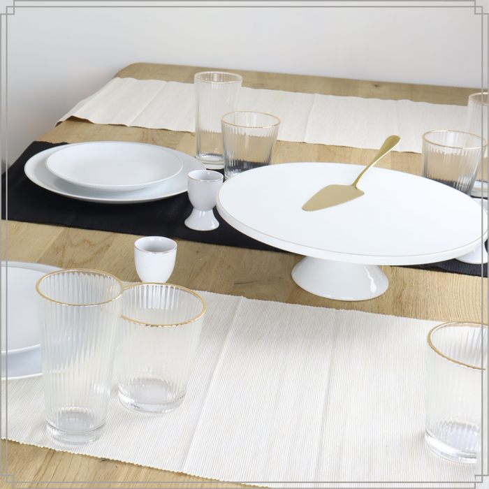 OTIX Taartschep Cakeschep Goud RVS 23 cm Bakspullen