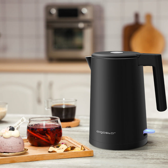 Aigostar Luster 30YCH - Waterkoker - 1.7L Zwart