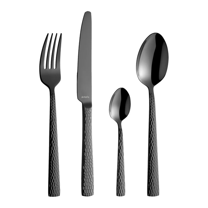 Amefa Felicity Bestekset 24-delig - Zwart