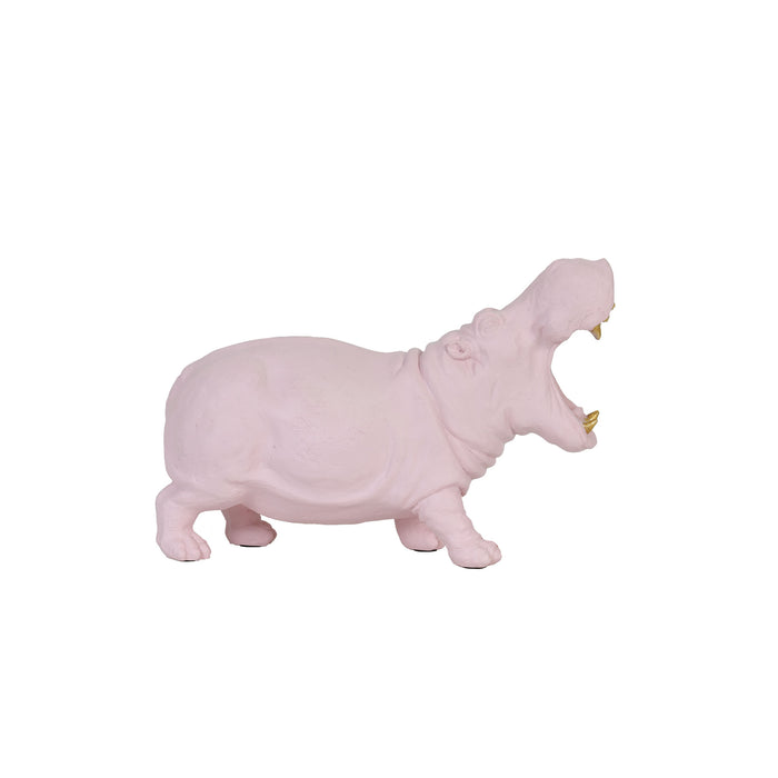 Light & Living Tafellamp Hippo - Roze - 36x14x24cm