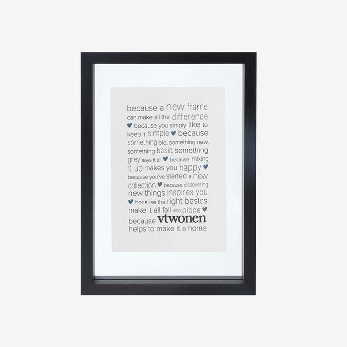 vtwonen Fotolijst Zwart - A5-formaat