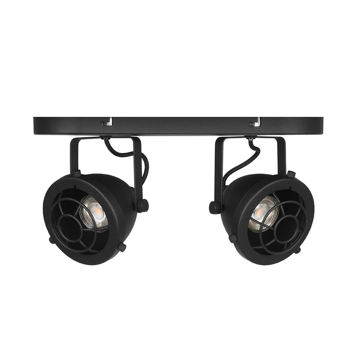 LABEL51 - Led Spot Altena 2-Lichts - Zwart Metaal l Incl. LED