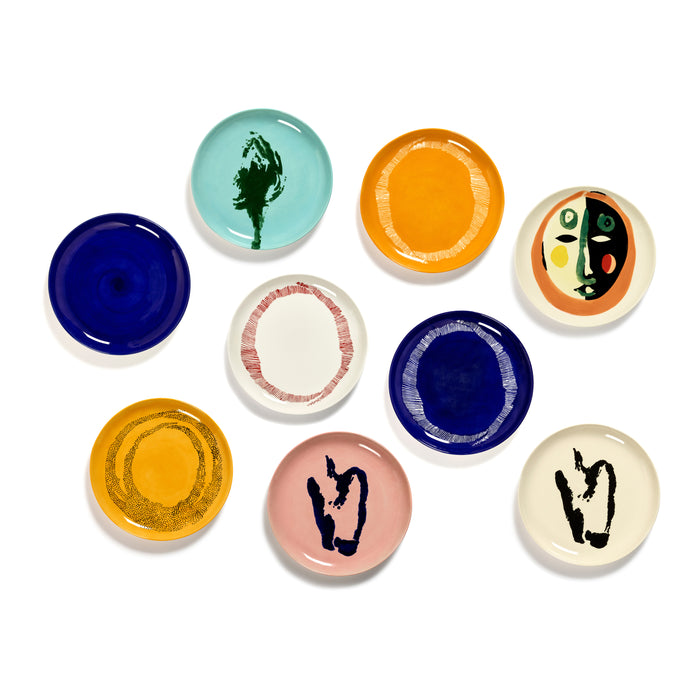 Serax Ottolenghi Feast Bord Ø 22,5 cm - Lapis Lazuli Swirl