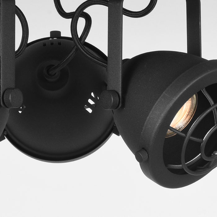 LABEL51 - Led Spot Altena 3-Lichts - Zwart Metaal - Incl. LED