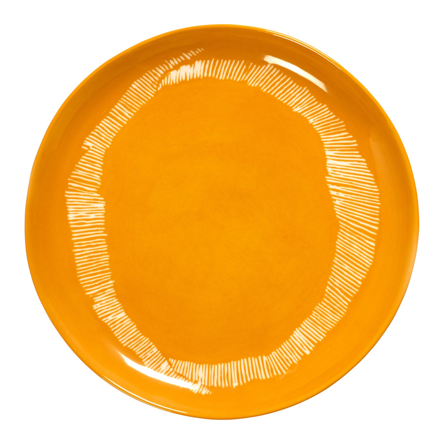 Serax Ottolenghi Feast Bord Ø 22,5 cm - Sunny Yellow Swirl