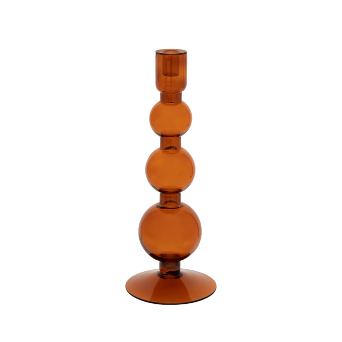 Urban Nature Culture Bubbles Kandelaar - Apricot Orange