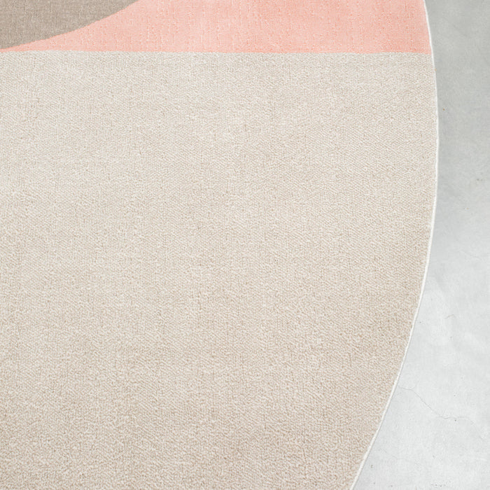 Zuiver Hilton Vloerkleed  Ø 240 cm - Roze