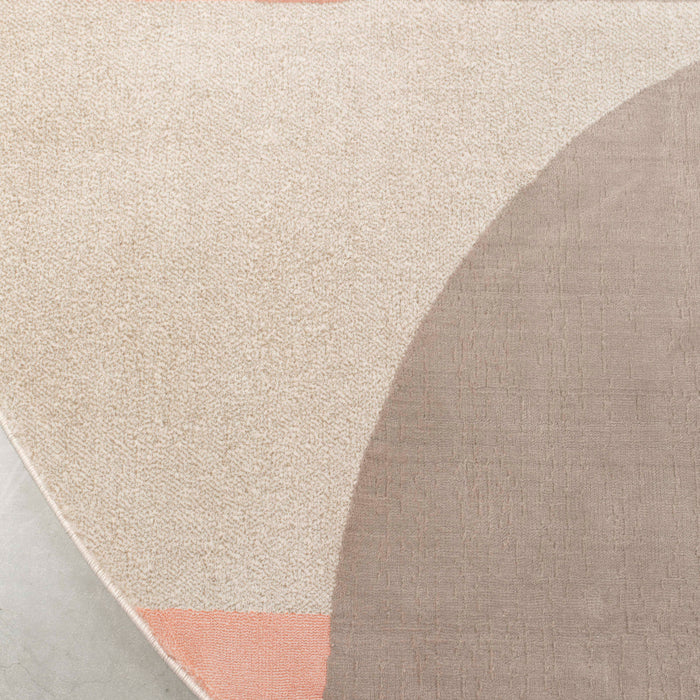 Zuiver Hilton Vloerkleed  Ø 240 cm - Roze