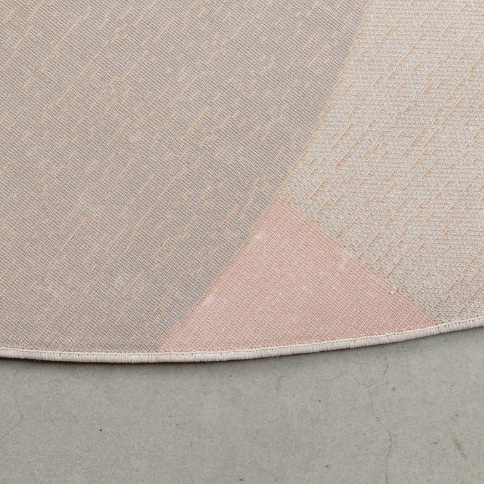 Zuiver Hilton Vloerkleed  Ø 240 cm - Roze