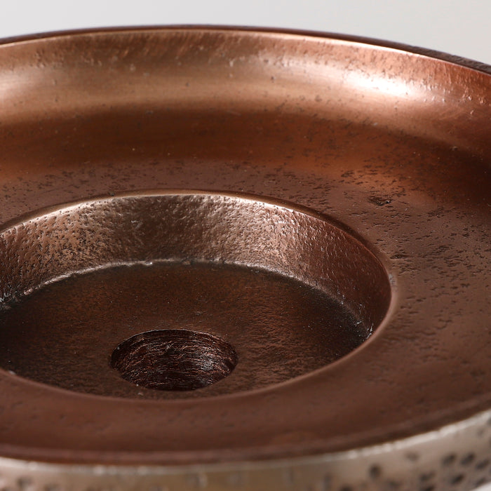 Casa Vivante Dakota Kandelaar H19,5 cm Antiek Koper