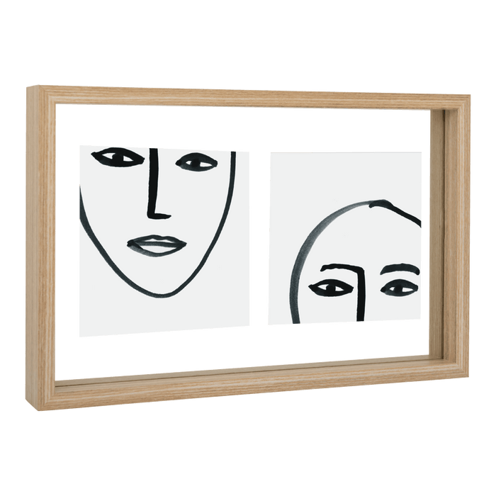 Urban Nature Culture Floating Aesthetic Dubbele Fotolijst