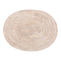 Tiseco Home Studio Rattan Placemat - Wit
