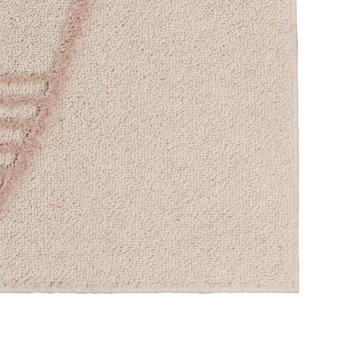 Zuiver Bliss Vloerkleed Natural/Pink