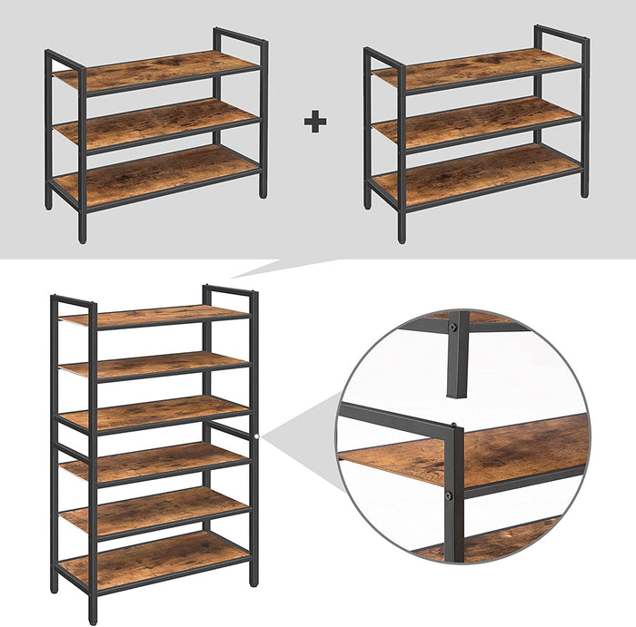 Furnilux - Schoenen rek - stapelbaar schoenen rek
