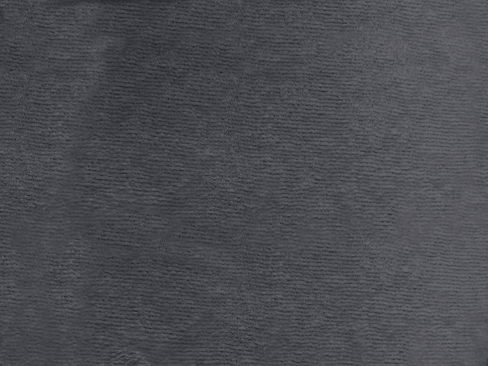 LINNICK Badstof Velours Hoeslaken anthracite lits jumeaux