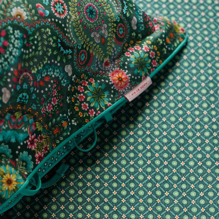 Pip Studio Startile Hoeslaken 160 x 200 cm - Groen