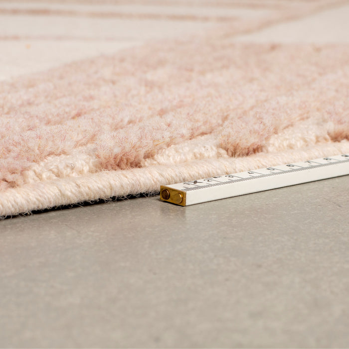 Zuiver Bliss Vloerkleed Natural/Pink