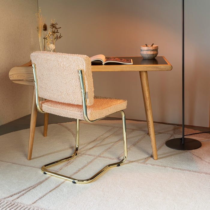 Zuiver Bliss Vloerkleed Natural/Pink