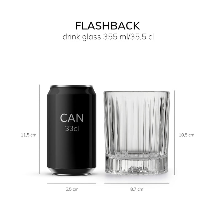 Libbey Waterglas Flashback 0,35 L - 6 st.