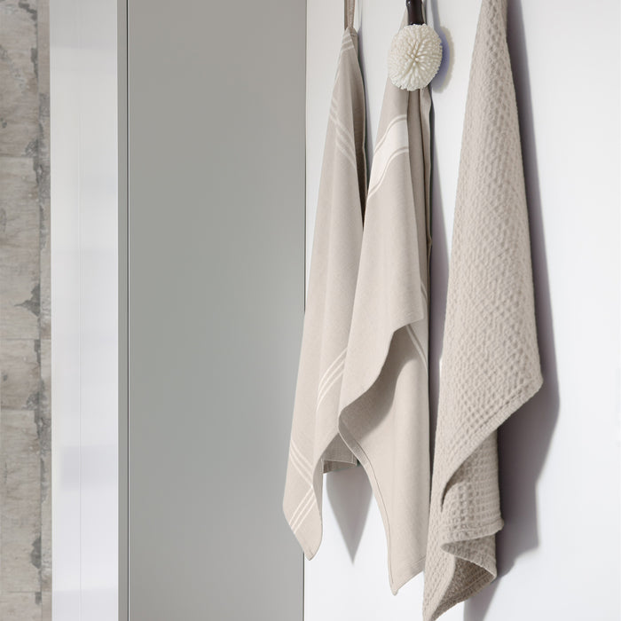 Walra Blocks & Lines Keuken- en Theedoekset 3 st. - Zand