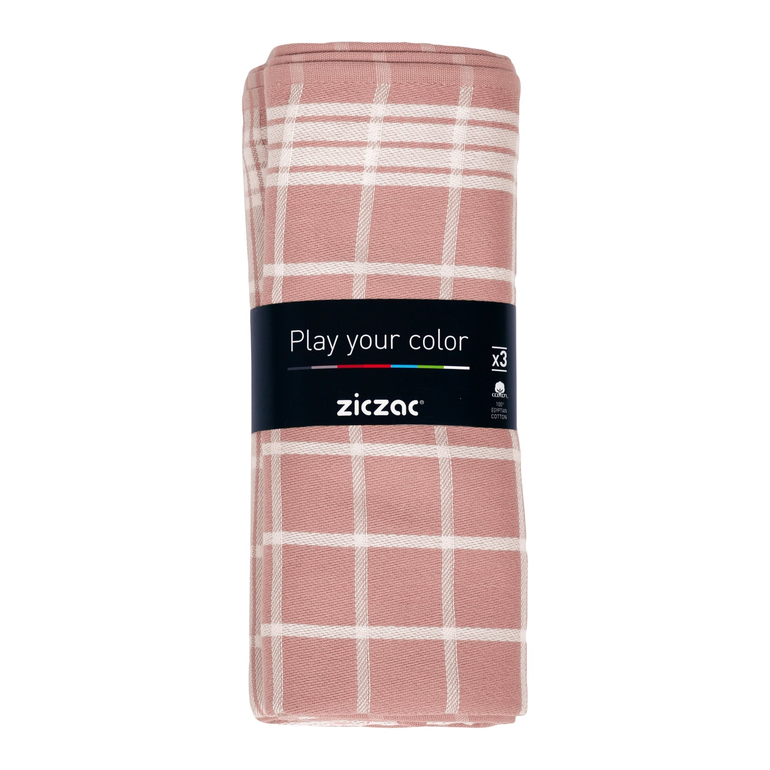 Ziczac Checkmate Theedoek 50 x 70 cm - 3 st.