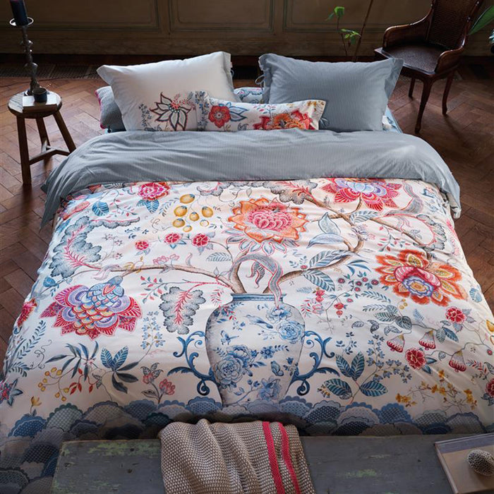 Pip Studio Tree of Life Dekbedovertrek 200 x 220 cm - Wit