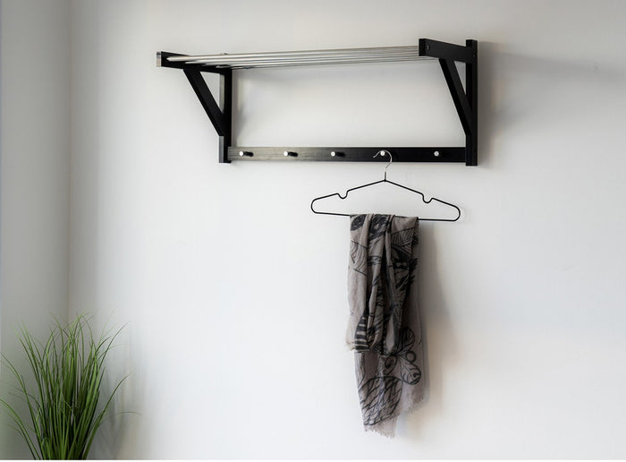 Artichok Esmee kledinghangers zwart - set van 10