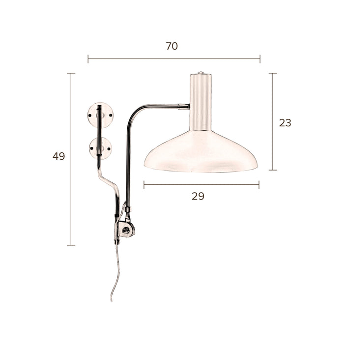 Dutchbone Devi Wandlamp