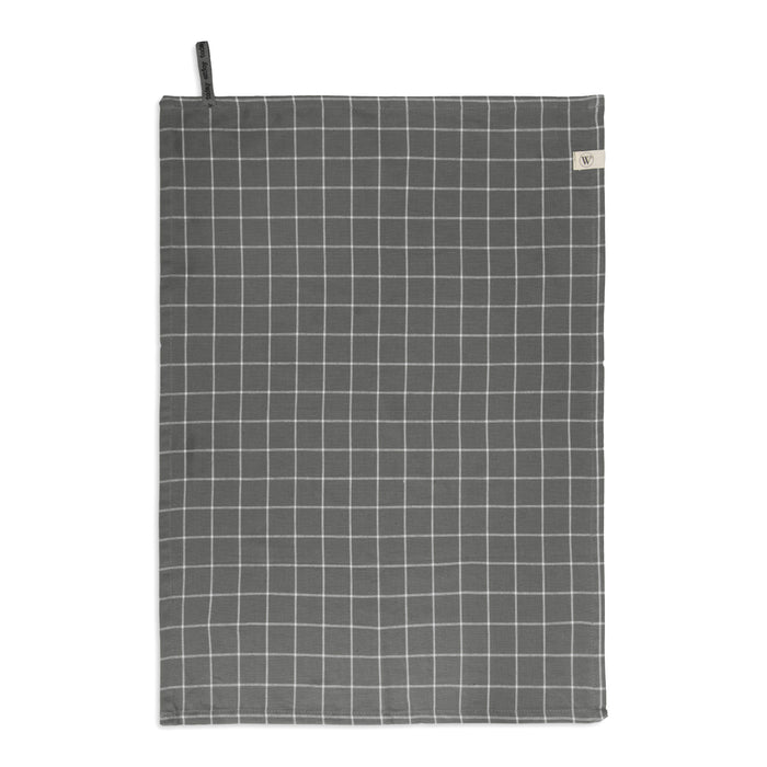 Walra Dry with Cubes Uni Keuken- en Theedoekset 3 st. - Zwart