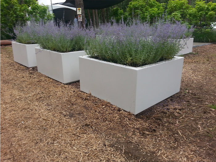 Adezz Buxus polyester plantenbak 150 x 40 x 40 cm