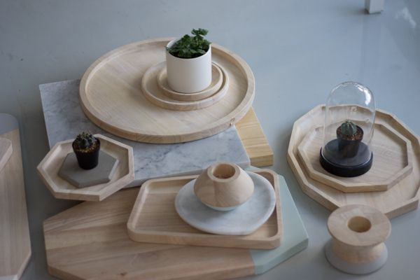 Hout Maysa Bum Theelichthouder