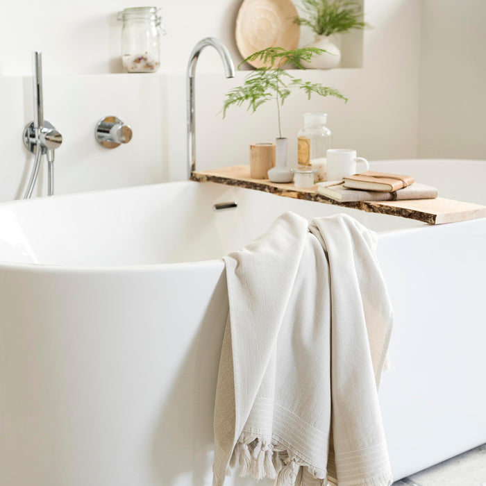 Walra Soft Cotton Hamamdoek - Kiezel