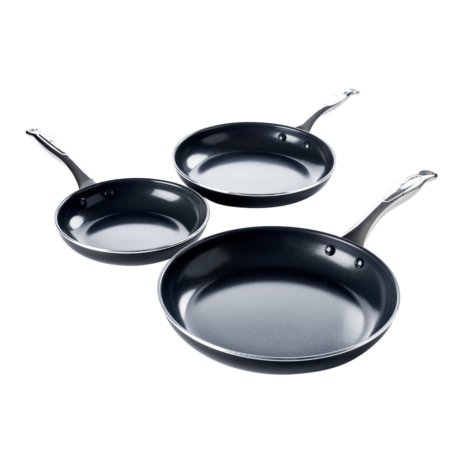 Greenpan Brussels Koekenpannenset 3-delig