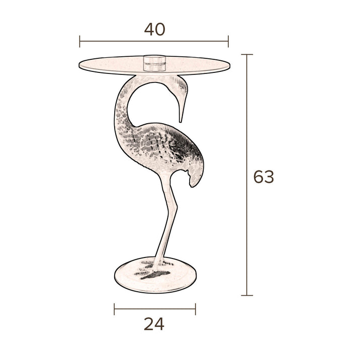 Dutchbone Crane Bijzettafel