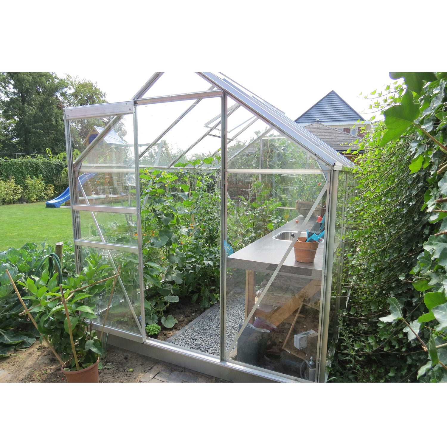 Royal Well Popular 86 Tuinkas met veiligheidsglas