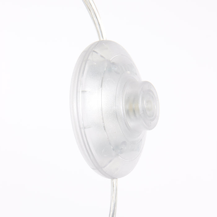 Steinhauer - vloerlamp - Sparkled Light - zwart - kunststof metaal - booglamp - E27 - 9831ZW