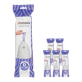 Brabantia Type D PerfectFit Jaarverpakking Afvalzak 15-20 Liter - 120 Stuks