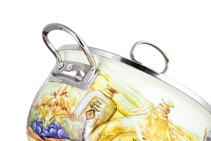 Edenberg Classic Line - 8-delige Luxe Emaille Pannenset