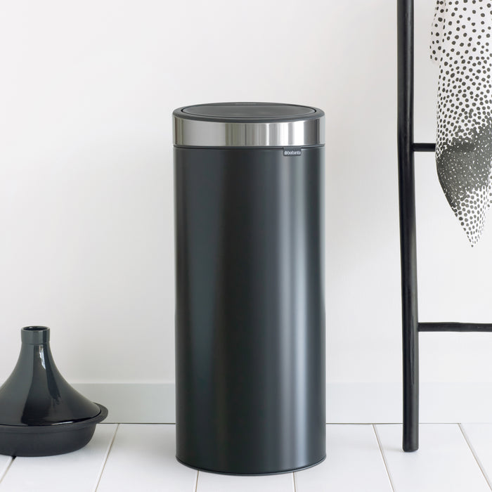 Brabantia Touch Bin New Afvalemmer 30 Liter Vingerafdrukvrij
