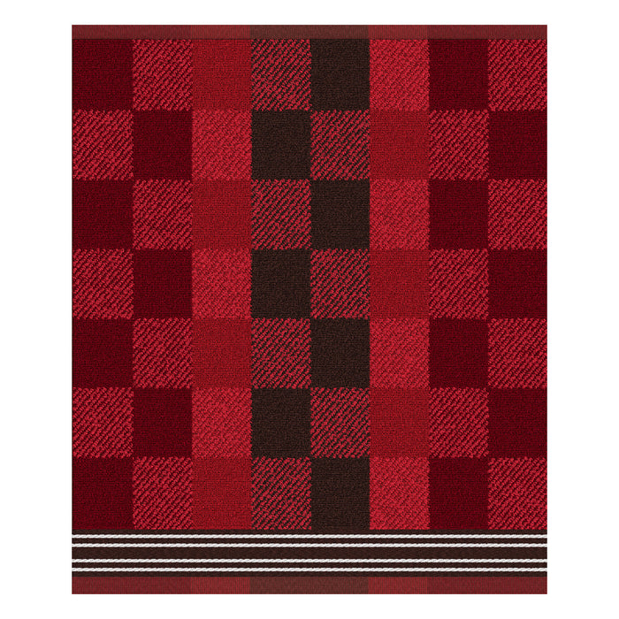 DDDDD keukendoek Feller - 50x55cm - Rood - 6 stuks