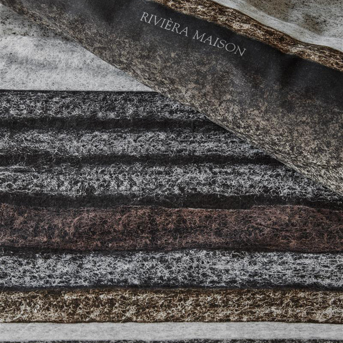 Rivièra Maison Mohair Dekbedovertrek 240 x 220 cm - Bruin