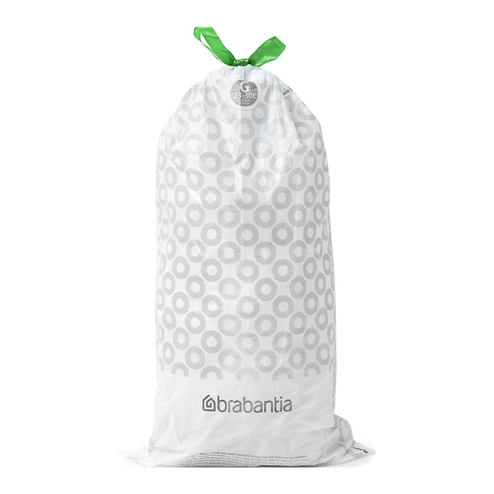 Brabantia Type G PerfectFit Jaarverpakking Afvalzak 23-30 Liter - 120 Stuks