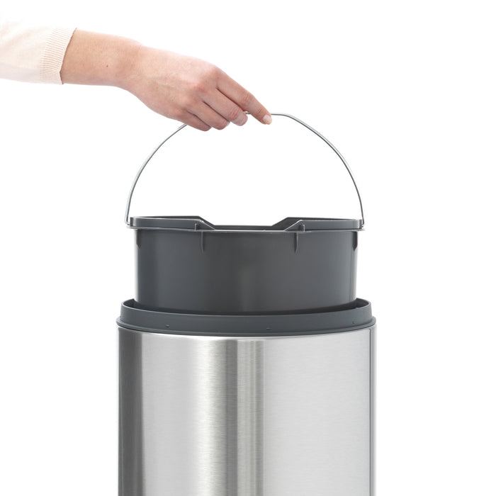 Brabantia Touch Bin New Afvalemmer 30 Liter Vingerafdrukvrij