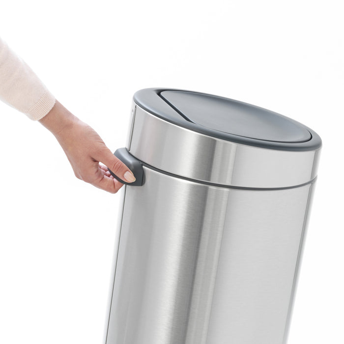 Brabantia Touch Bin New Afvalemmer 30 Liter Vingerafdrukvrij