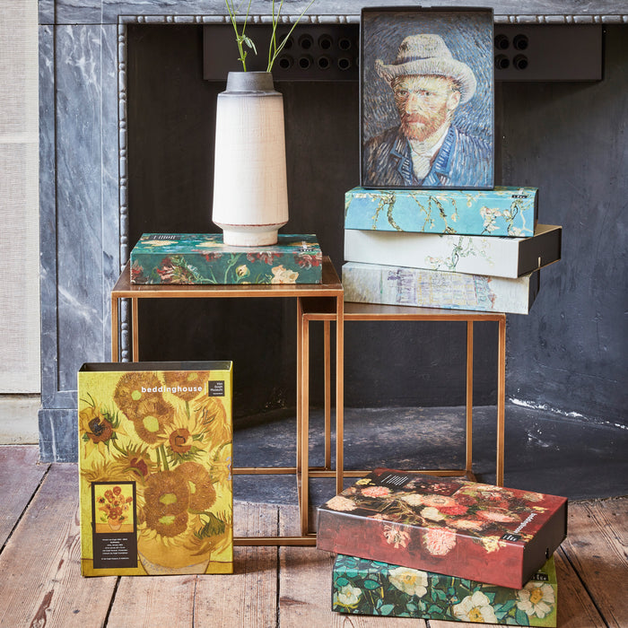 Beddinghouse x Van Gogh Museum Almond Blossom Dekbedovertrek 260 x 200/220 cm - Blauw