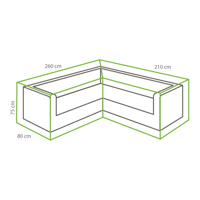 Winza Outdoor Covers Premium Loungesethoes 260 x 210 cm