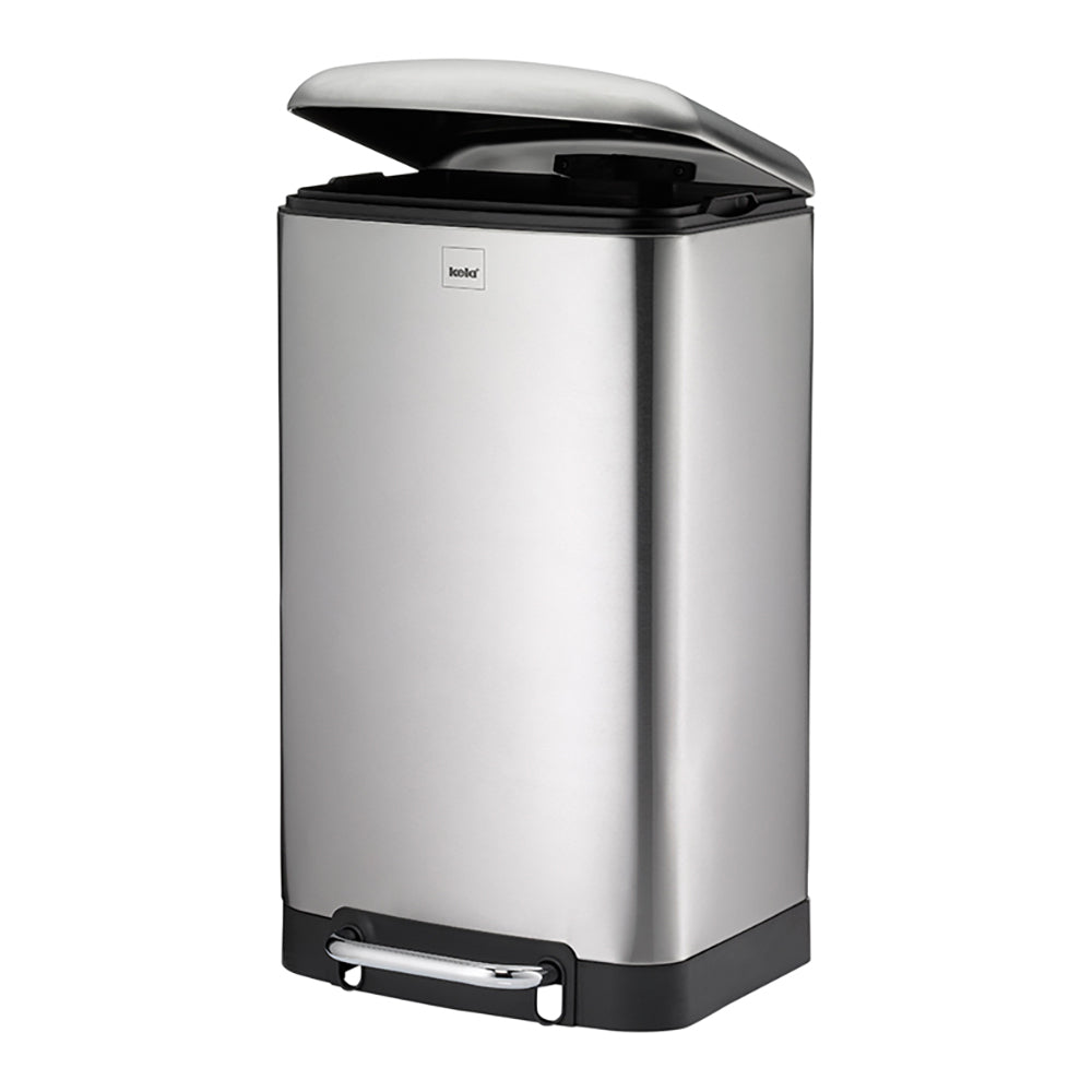 Kela Davino Pedaalemmer Silent Close 30 L - Zilver
