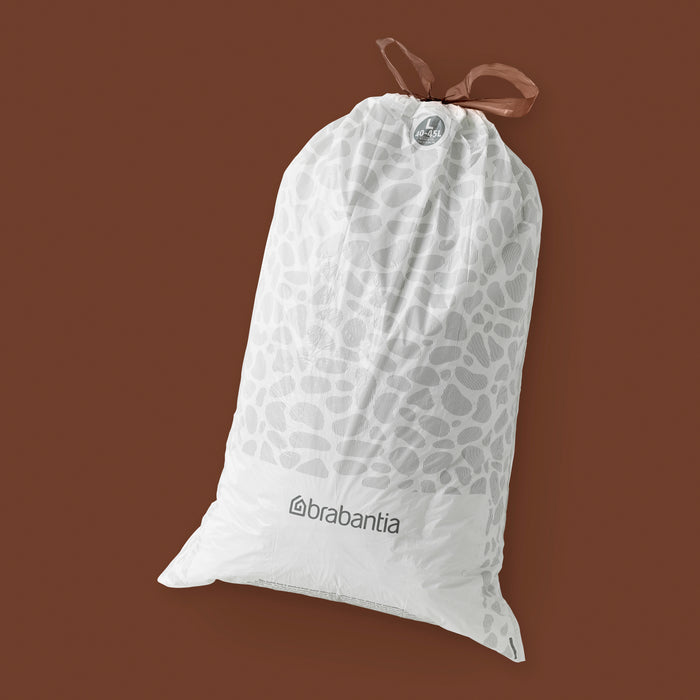 Brabantia Type L PerfectFit Jaarverpakking Afvalzak 40-45 Liter - 120 Stuks