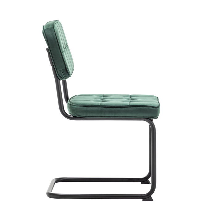 Furnihaus Eetkamerstoelen Set van 2 Flexa - Groen