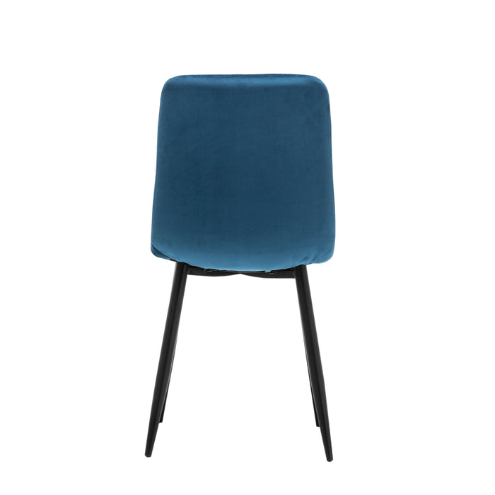 Furnihaus Eetkamerstoelen Set van 2 Fox - Blauw